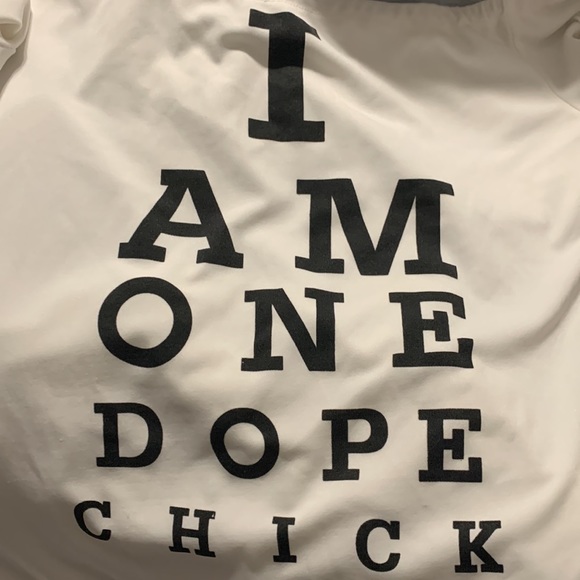 “I Am One Dope Chick” Women’s Bodycon Dress. - Picture 9 of 13
